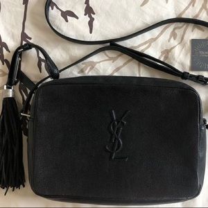 Saint Laurent Small Mono Leather Camera Bag